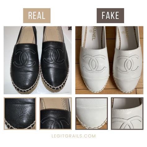 chanel espadrilles real or fake